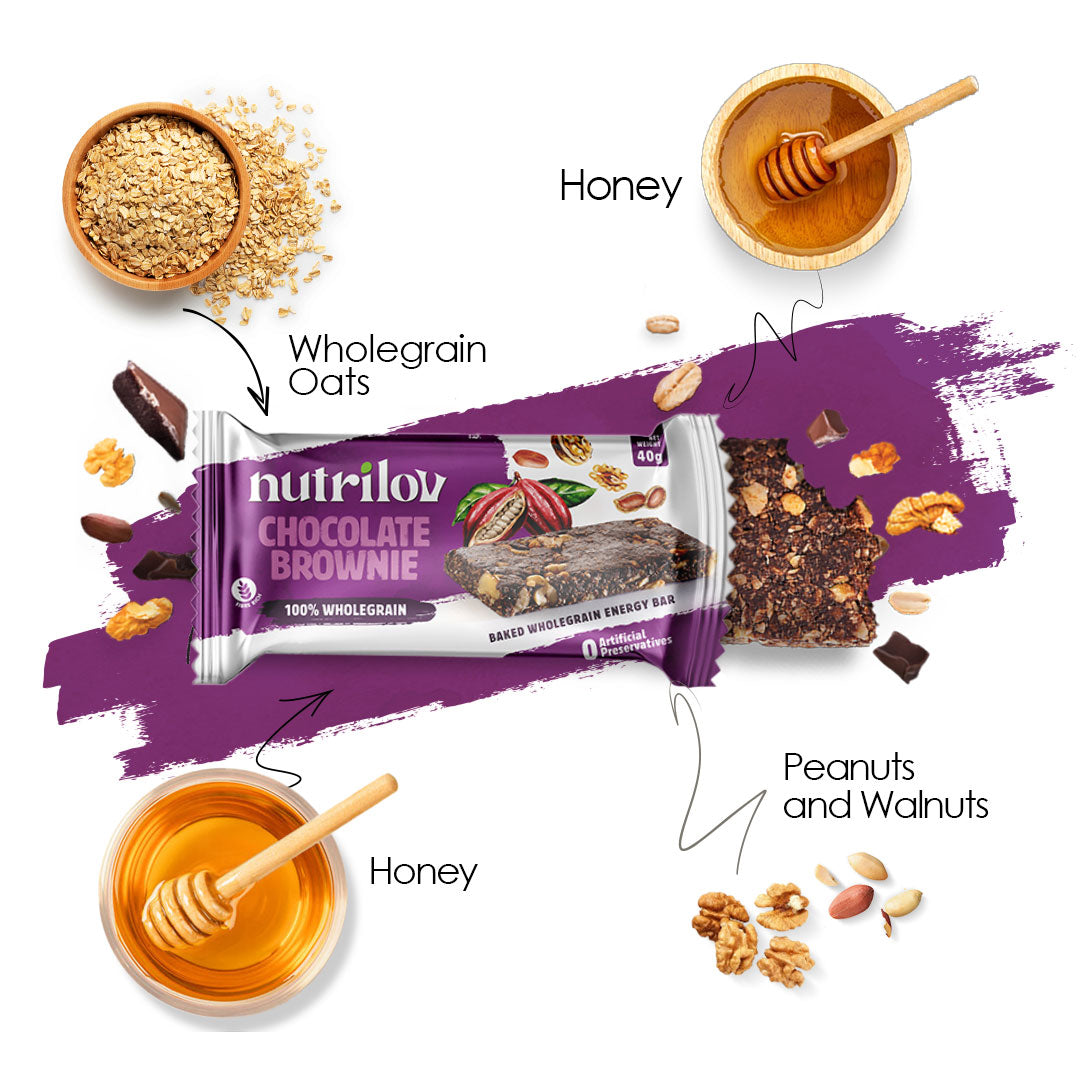 Chocolate Brownie Granola Bar 40g x 20 Bars