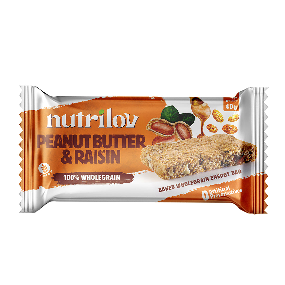 PEANUT BUTTER & RAISIN GRANOLA BAR 40G