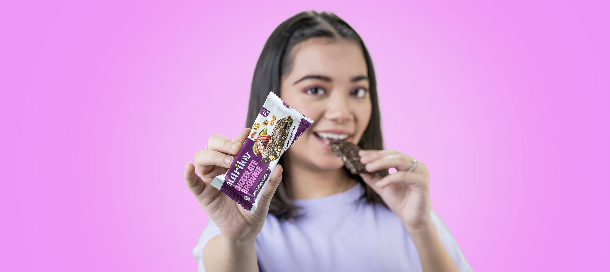 Chocolate Brownie 6 Granola Bars Box