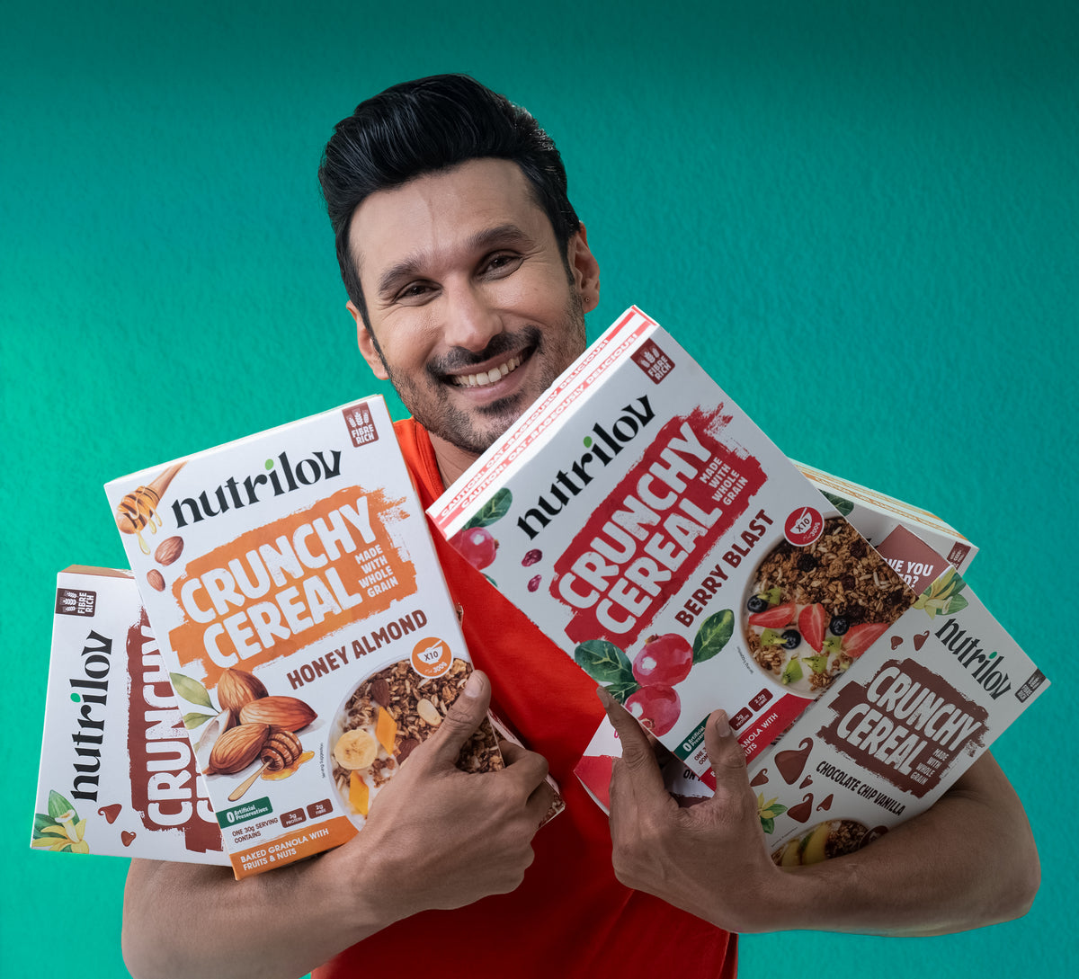 Ramzan Rashan Box RAMZAN VARIETY PACK - 4 CEREAL BOXES (300G) – Nutrilov Pakistan