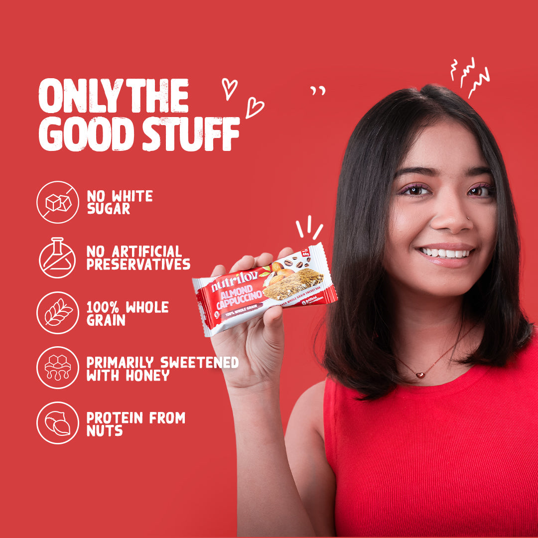 ALMOND CAPPUCINO GRANOLA BAR 40G