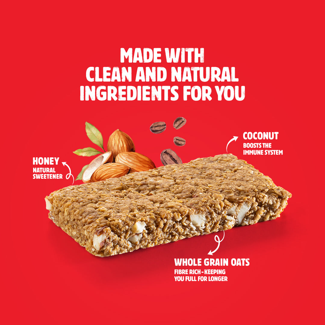 ALMOND CAPPUCINO GRANOLA BAR 40G
