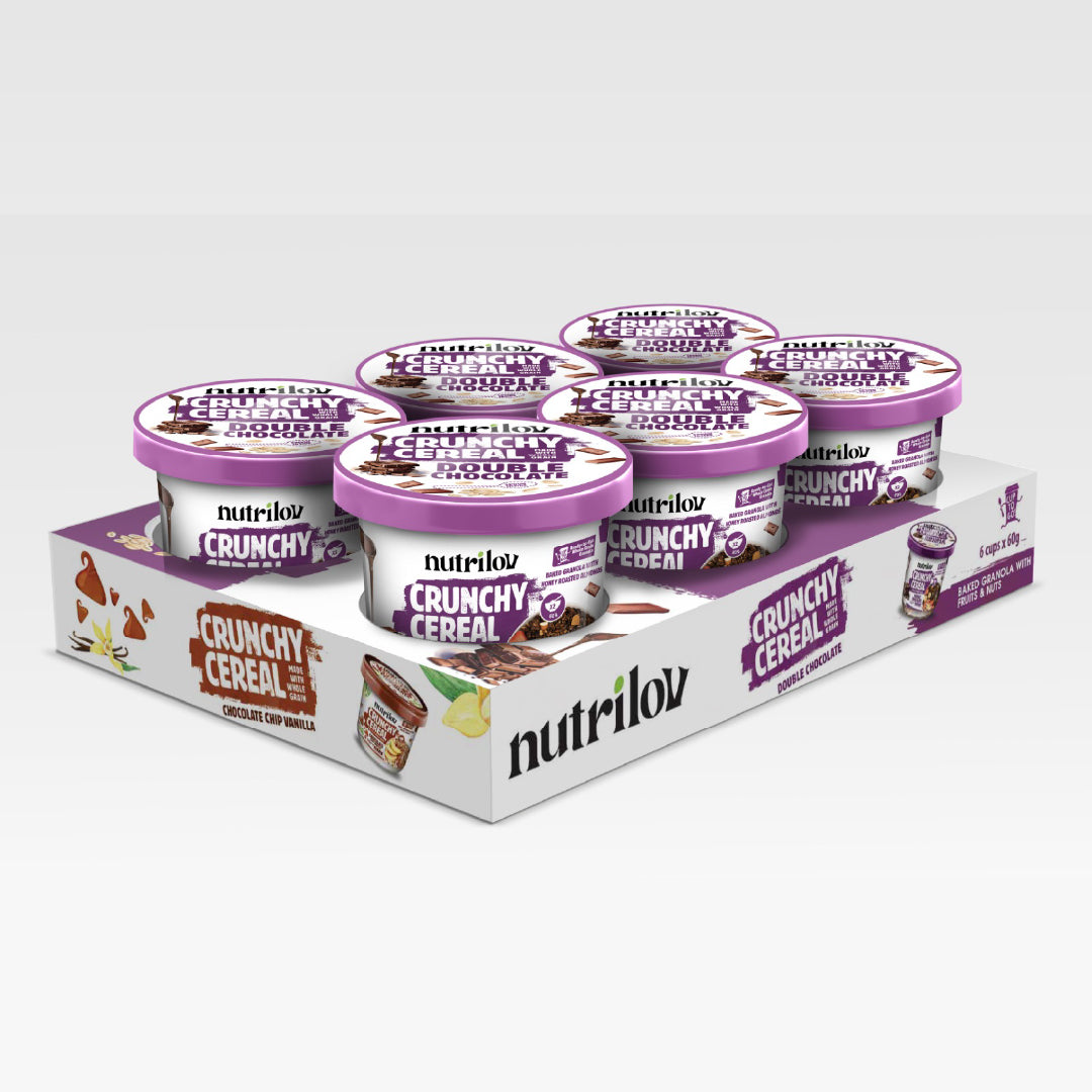 Tray of 6 Crunchy Cereal Cups