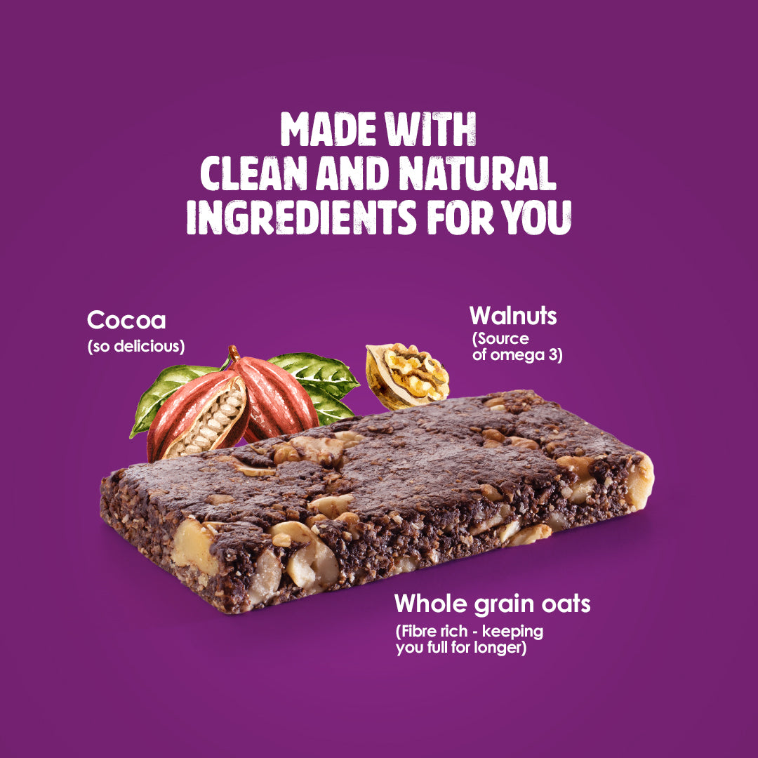 CHOCOLATE BROWNIE GRANOLA BAR 40G