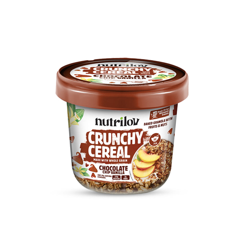 Crunchy Cereal Chocolate Chip Vanilla 70g Cup