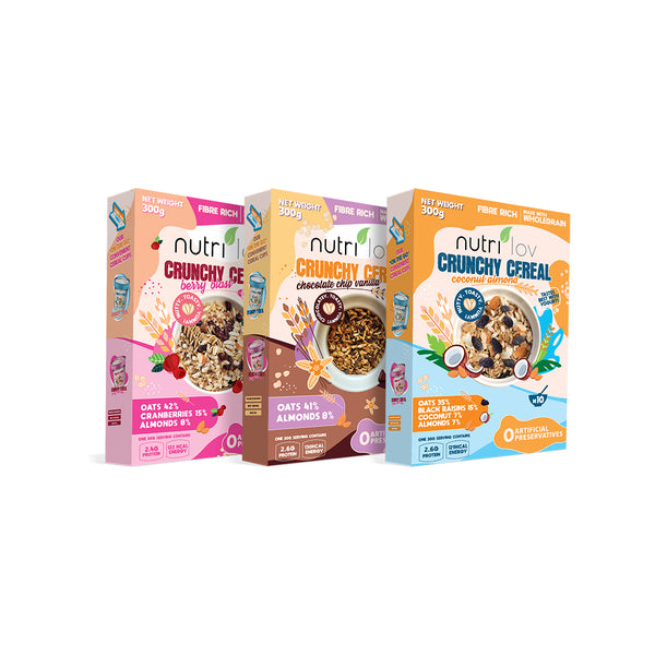 Triple Treat Bundle - Buy 3 Cereal (300g) Boxes Of Your Own Choice