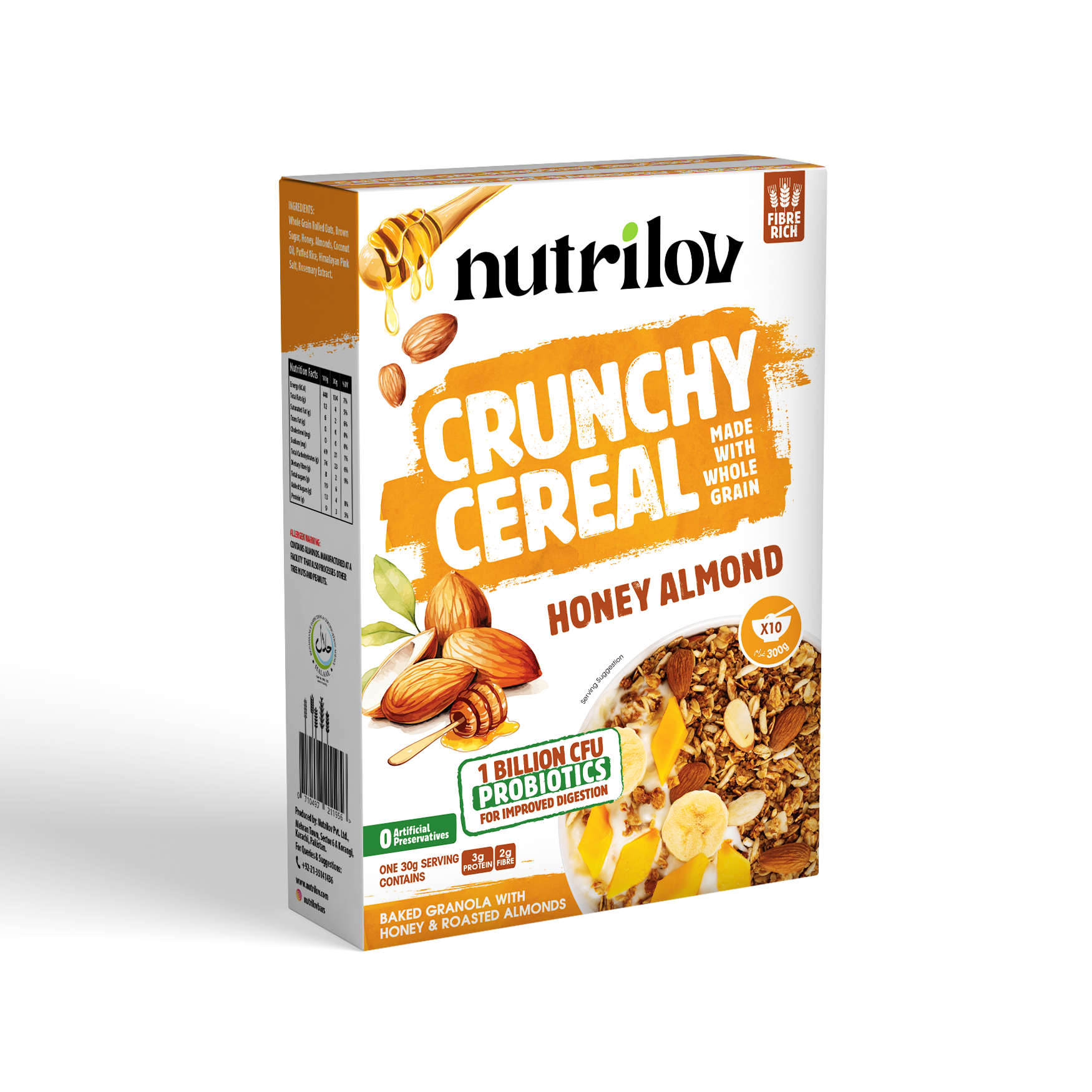 Crunchy Cereal Box