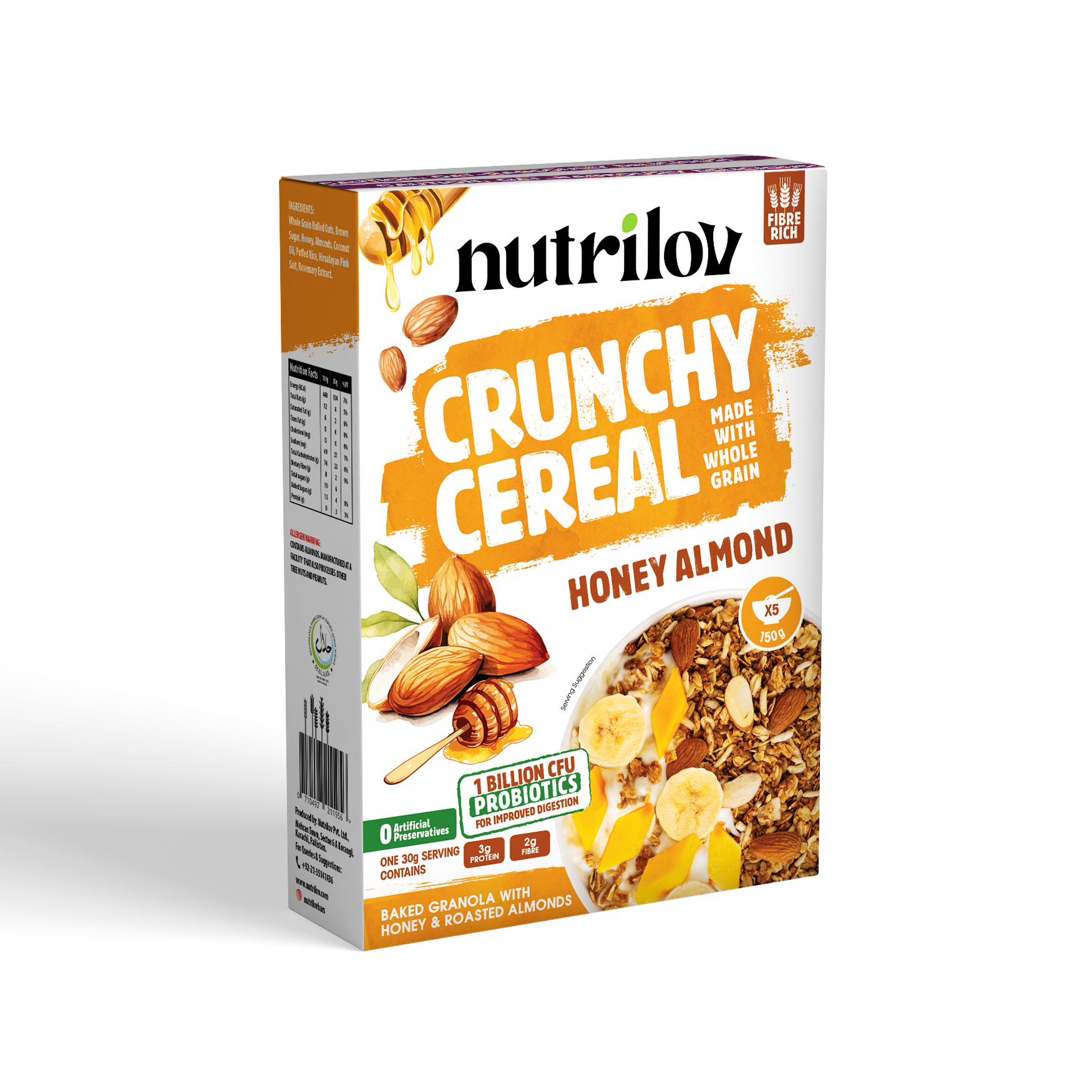 Crunchy Cereal Box