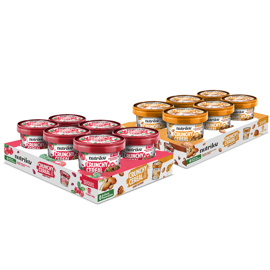 On The Go Bundle - Buy 2 Trays Of 6 Cereal Cups Of Your Own Choice