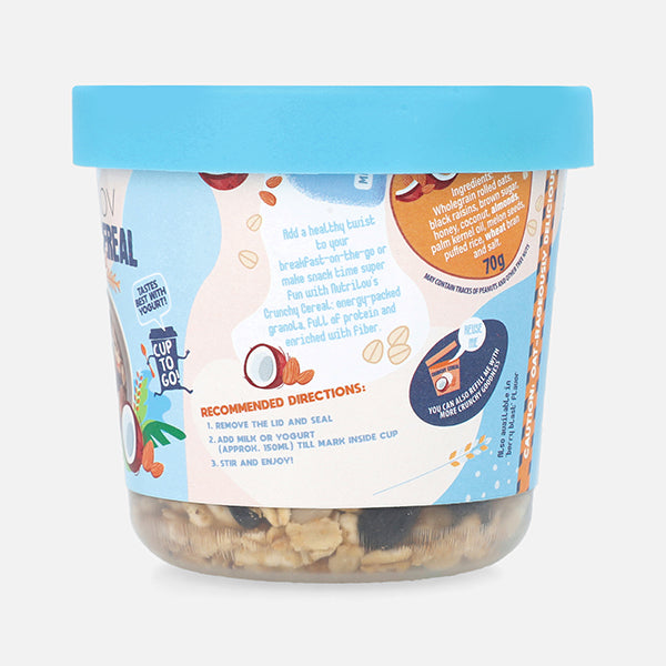 Nutrilov Crunchy Cereal Coconut Almond 70g Cup