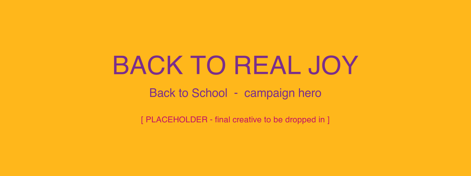 Nutrilov Kids — Back to Real Joy. Back to School.